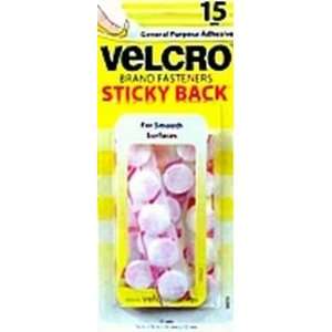 Velcro Dots 5/8 White (16 Count) (6 Pack)
