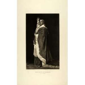   Richelieu Play Costume Theatre   Original Photogravure
