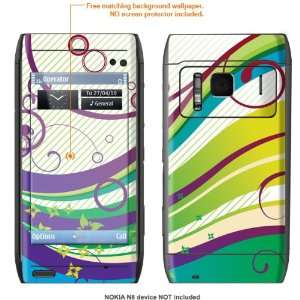  Decal Skin STICKER for NOKIA N8 case cover N8 382 Electronics