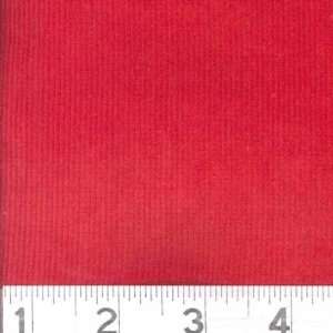   16 Wale Stretch Corduroy Red Fabric By The Yard Arts, Crafts & Sewing