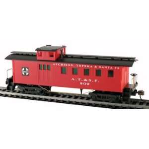   Model Power)   Wood Vintage ATSF OT Caboose Long HO (Trains) Toys