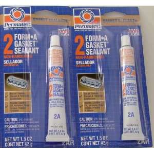 Permatex Form A Gasket No. 2 Sealant 80015 1.5oz 2 Pack 
