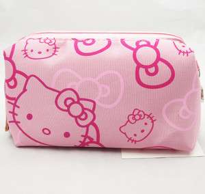 Pink Cute Hello Kitty Cosmetic Pouch Case Purse Bag P03  