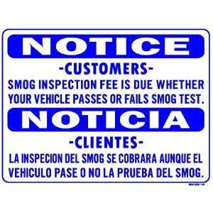  SMOG INSPECTION FEE IS DUE WHETHER YOUR VEHICLE PASSES OR FAILS SMOG 