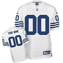 Reebok Indianapolis Colts Customized Authentic Alternate Jersey (48 56 