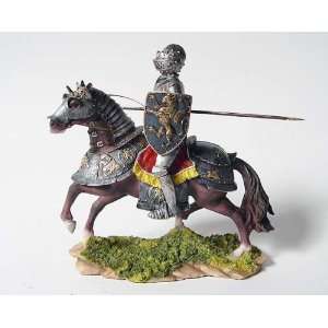  Lionheart Knight on Horseback Figurine 