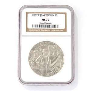  2007 Jamestown Dollar NGC MS70