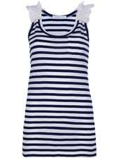 SACAI LUCK   striped vest top