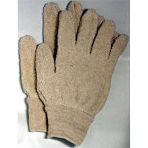 Safety Gloves   Reversible/Seamless Pattern (Terry Cloth) w/Knit Wrist 