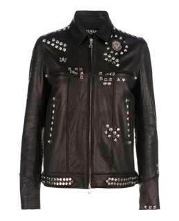 Balmain Studded Leather Jacket   L’Eclaireur   farfetch 
