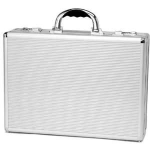  TZ Case AN908 Aluminum Briefcase   Silver Stripes AN 908SS 