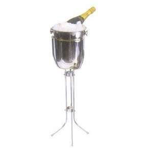  Pipe Style Narrow Base 8 Qt Wine Bucket Stand Kitchen 