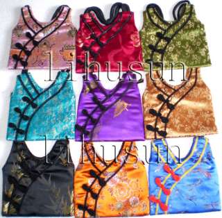 WHOLESALE 10PCS CHINESE SILK CLOTHES STYLE HANDBAGS  