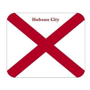  US State Flag   Hobson City, Alabama (AL) Mouse Pad 