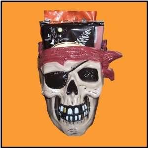  Pirates Skull Halloween Gift Basket 