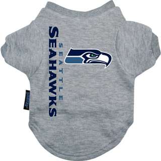 Seattle Seahawks Pet Jerseys Hunter Seattle Seahawks Team Pet T Shirt