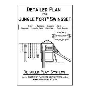  Jungle Fort Swing Set Plans Toys & Games