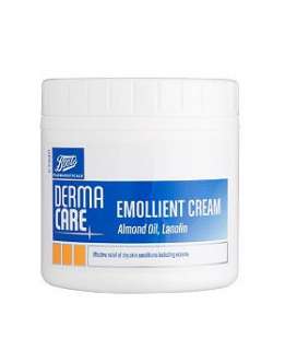 Boots Pharmaceuticals Derma Care Emollient Cream (Almond Oil, Lanolin 