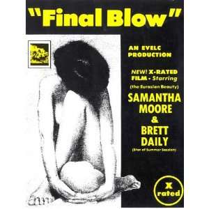  Final Blow Poster Movie (27 x 40 Inches   69cm x 102cm 