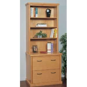  Concepts in Wood Lateral File Bookcase Furniture & Decor