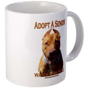 Adopt A Senior Pets Mug by  