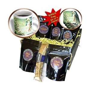     Victorian Lady With Hat   Coffee Gift Baskets   Coffee Gift Basket