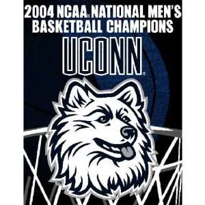  Connecticut Huskies (UConn) 2004 National Champions 48x60 