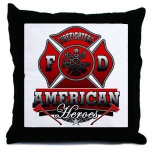  Firefighter Decorative Throw Pillow, 18