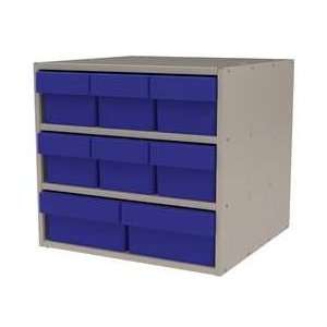  Cabinet,modular,8 Bins,17x18x16 1/2in   AKRO MILS