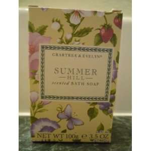    Crabtree and Evelyn Summer Hill Scented Bath Soap 1 Bar Beauty