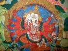 Tibetan Thangka Tapestry   Sacred Art Painting  