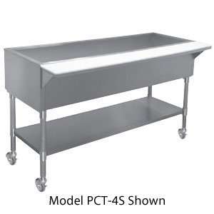  APW Wyott PCT 3S Three Well Portable Cold Food Table with 