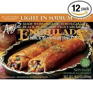   Light in Sodium Enchilada Black Bean Vegetable, 9.5 Ounce (Pack of 12