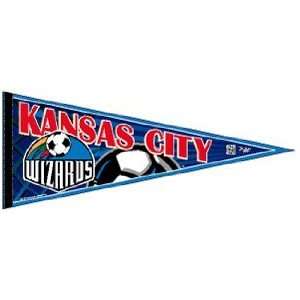  MLS Kansas City Wizards 3 Pennant Set