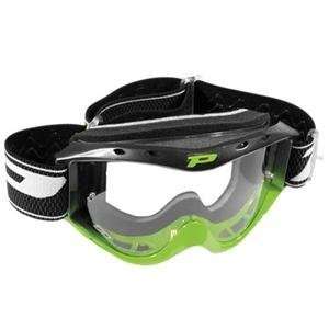  Pro Grip 3400 Titanium Goggles   One size fits most/Green 