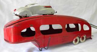  STUDEBAKER AUTO TRANSPORT COMPLETE WITH CARS   RAMPS   TAILGATE  