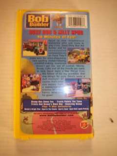 Bob The Builder Busy Bob & Silly Spud VHS Tape 045986241078  