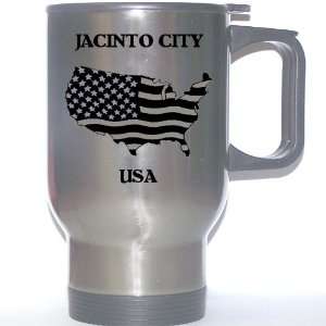 US Flag   Jacinto City, Texas (TX) Stainless Steel Mug 