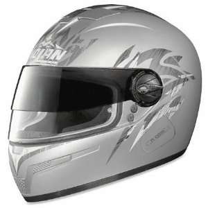  Nolan N84 Target Full Face Helmet X Large  Silver 
