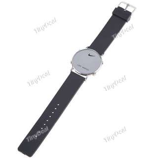 Unisex Fashion Digital LED Date/ Time Quartz Wrist Watch w/ Round Face 