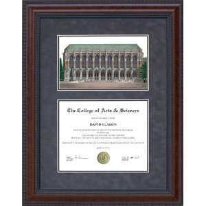  Diploma Frame with University of Washington (UW) Campus 