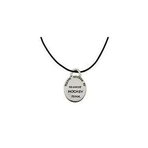  Hockey Return Token Necklace by First String Jewelry 
