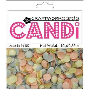  Candi Dot Embellishments .35oz Cotton Candy Arts, Crafts 