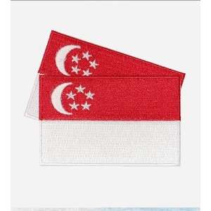  Singapore Patches (set of 8)