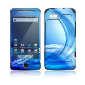  HTC Desire Z, T Mobile G2 Decal Skin   Abstract Blue 