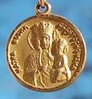 10K Gold Matka Boska Pendant Medal Czestochowska Pendan