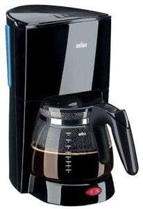 Kaffeemachine Braun KF400B Schwarz 1000W 10 15 Tassen  