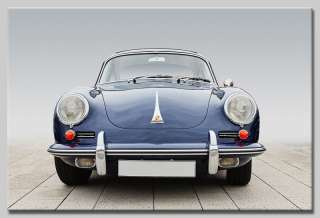 Leinwand Bild Porsche Oldtimer 356 Blau Bilder Traum Autos Klassiker 