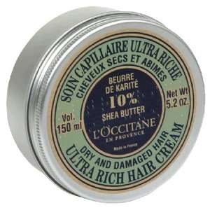  LOccitane Ultra Rich Hair Cream, Dry and Damaged Hair, 5 