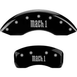   Caliper Covers Ford Mustang 2002 2003 (Licensed Logo, Mach 1)   Black